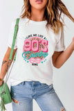 Graphic Round Neck Short Sleeve T-Shirt - Trendsi - Flyclothing LLC