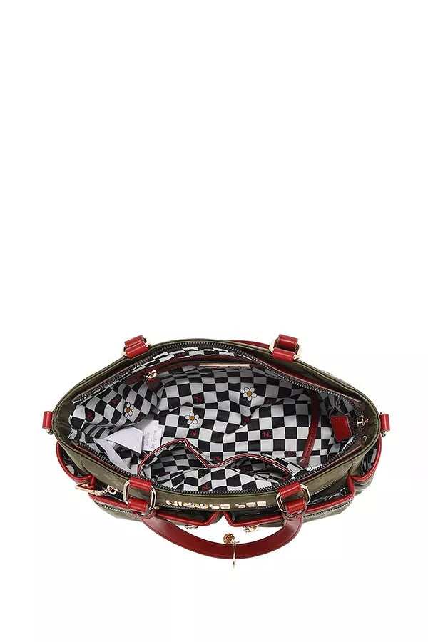 Nicole Lee USA Multi-Compartment Convertible Tote Bag - Trendsi - Flyclothing LLC