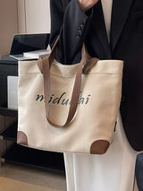 Casual Canvas Handbag - Trendsi - Flyclothing LLC