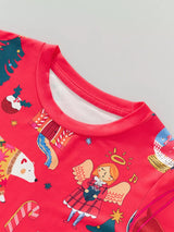 Children's Christmas Print Pajama Set - Trendsi - Flyclothing LLC