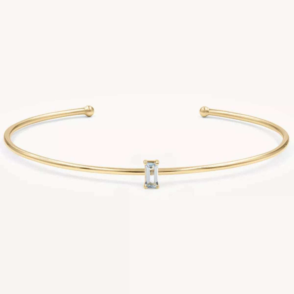 18K Gold-Plated Open Cuff Bracelet - Trendsi - Flyclothing LLC