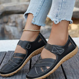 Casual Velcro Slip-Ons - Trendsi - Flyclothing LLC