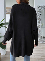 Open Front Long Sleeve Cardigan - Trendsi - Flyclothing LLC