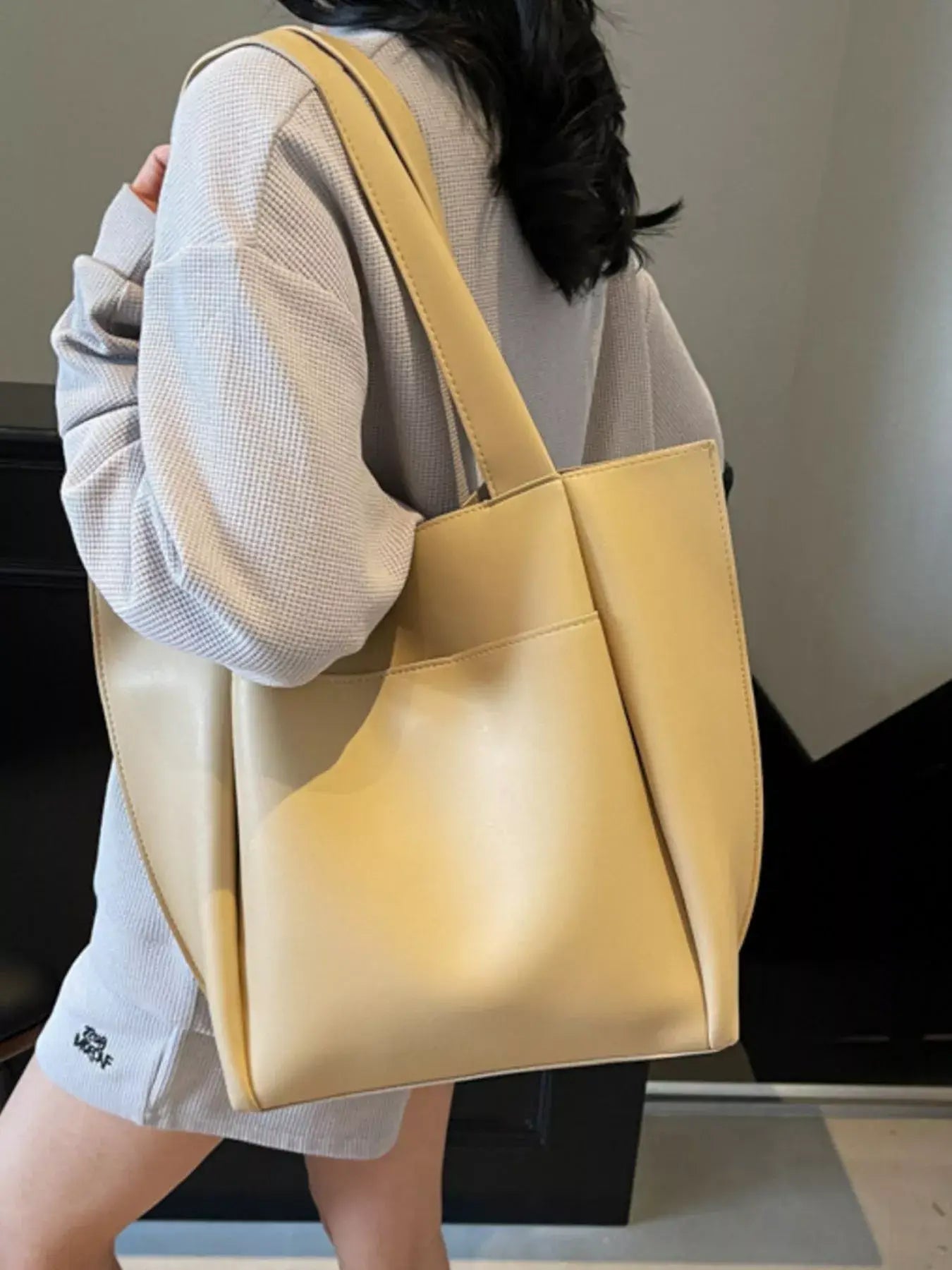 PU Leather Shoulder Bag - Trendsi - Flyclothing LLC