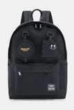Himawari Waterproof Canvas Backpack Bag with Removable Coin Purse - Trendsi