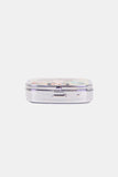 Nicole Lee USA Print Metallic Rectangular Pill Case - Trendsi