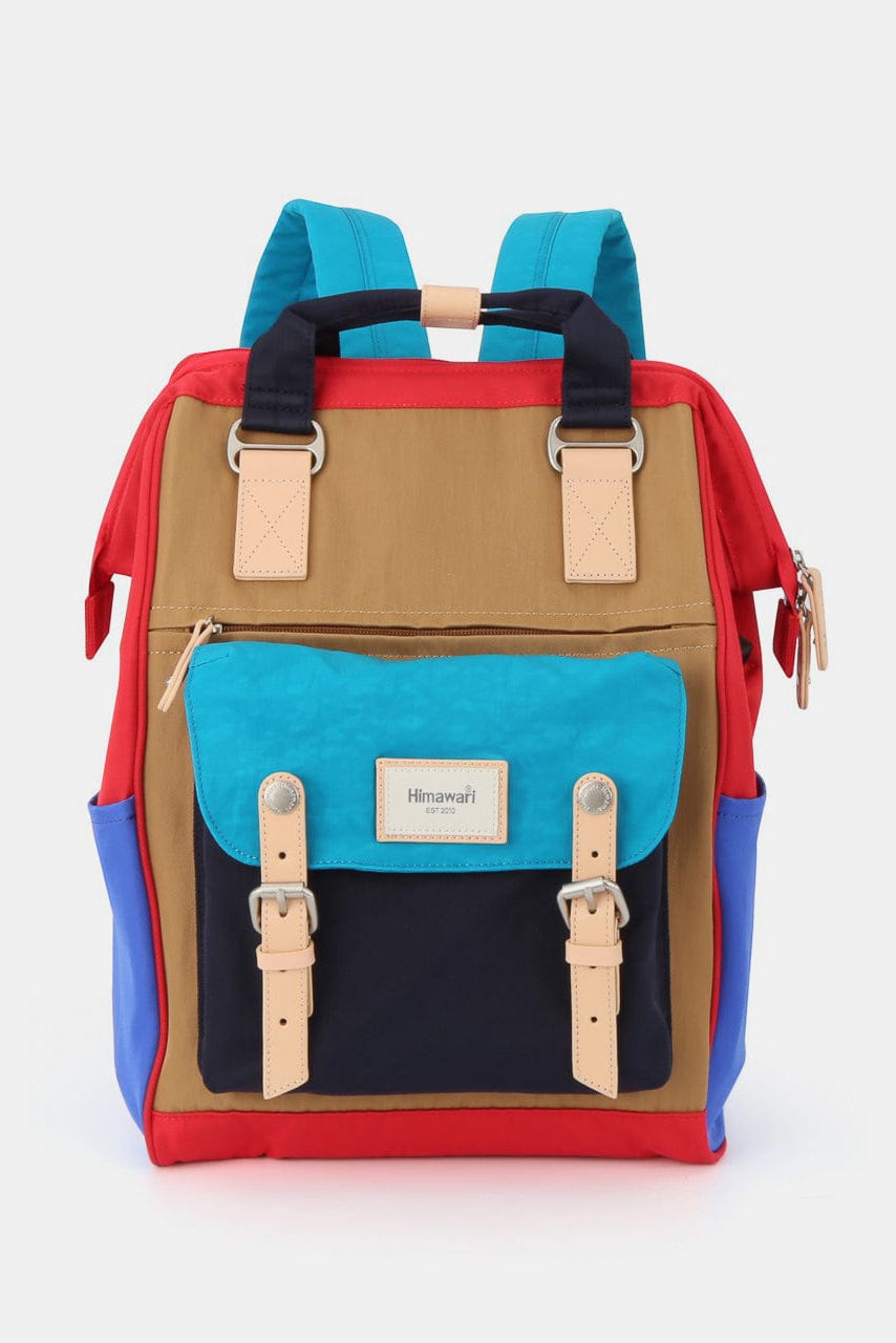 Himawari Waterproof Nylon Backpack Bag with Handles - Trendsi