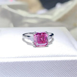 3 Carat Moissanite 925 Sterling Silver Ring - Trendsi - Flyclothing LLC