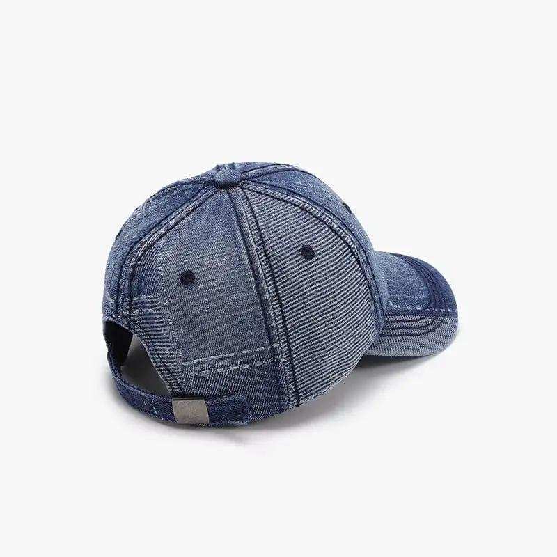 Adjustable Cotton Baseball Cap - Trendsi - Flyclothing LLC