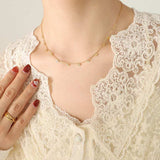 Titanium Steel Charm Necklace - Trendsi - Flyclothing LLC