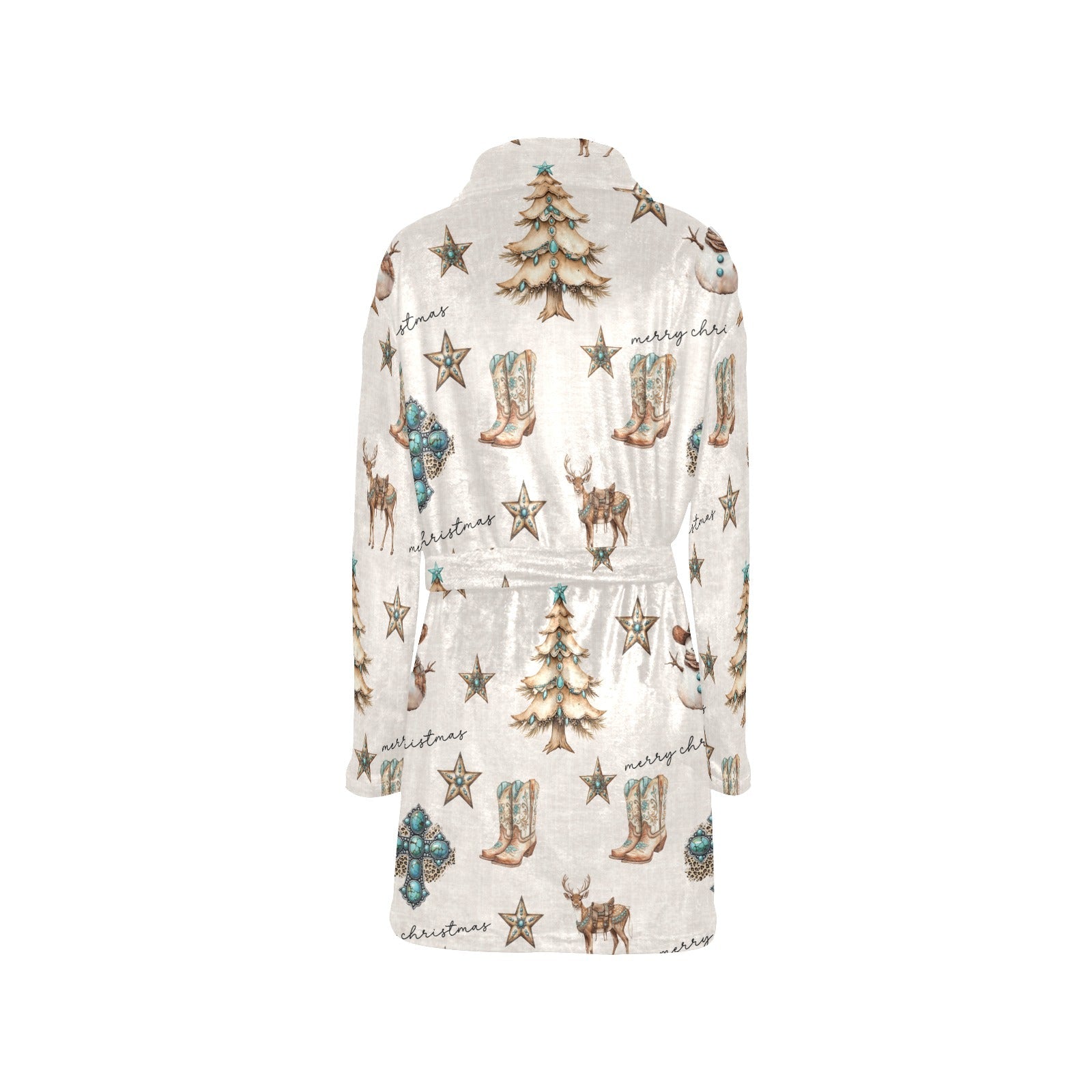 Christmas Spirit Fleece Robe