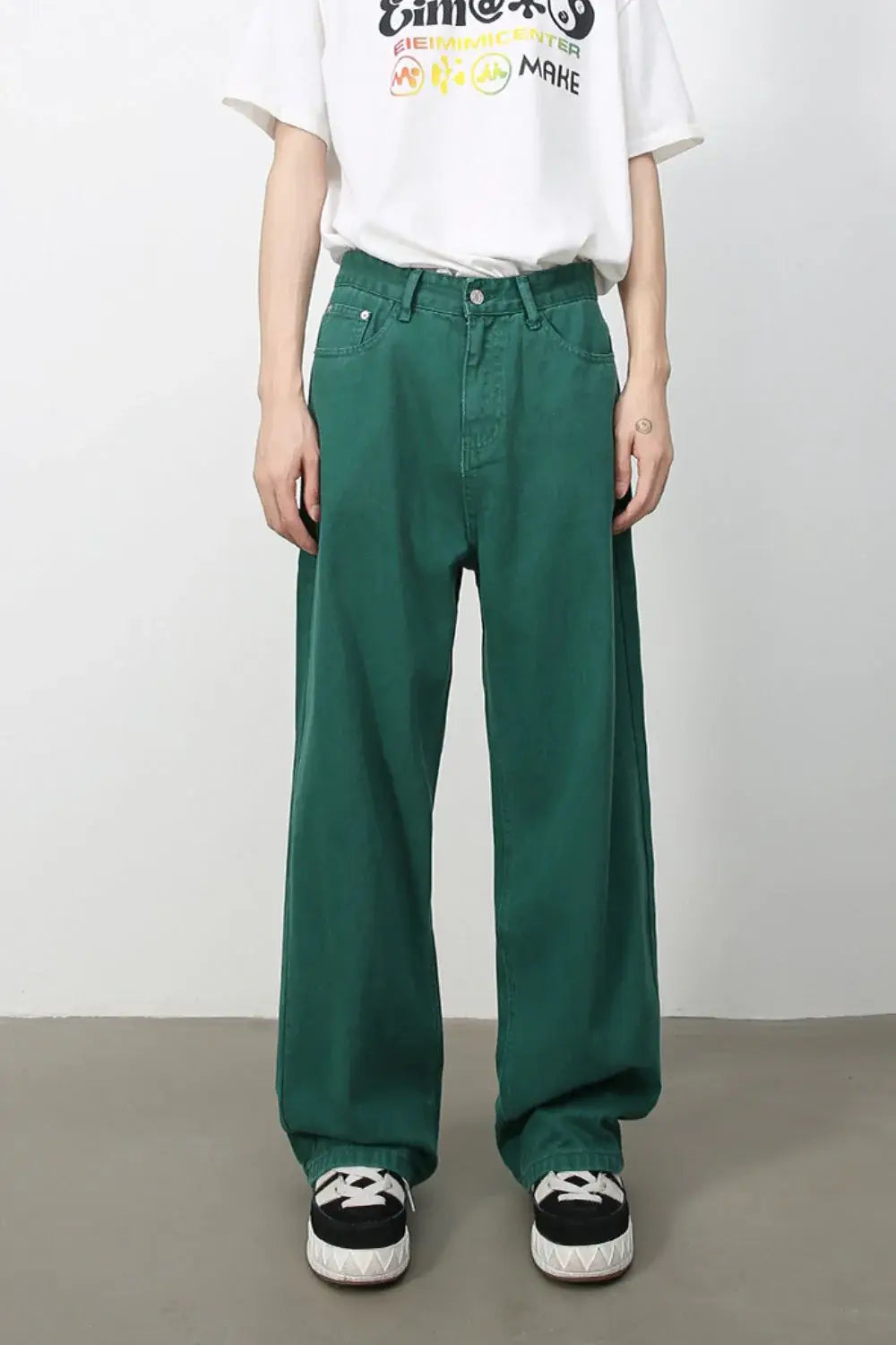 Men's Baggy Jeans with Pockets - Trendsi - Flyclothing LLC