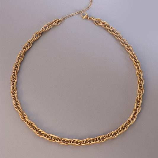 Titanium Steel Chain Necklace Trendsi