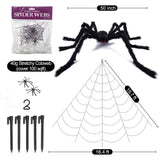 Halloween Spider Web Decoration Props - My Store - Flyclothing LLC