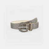 Sequin PU Leather Belt - Trendsi