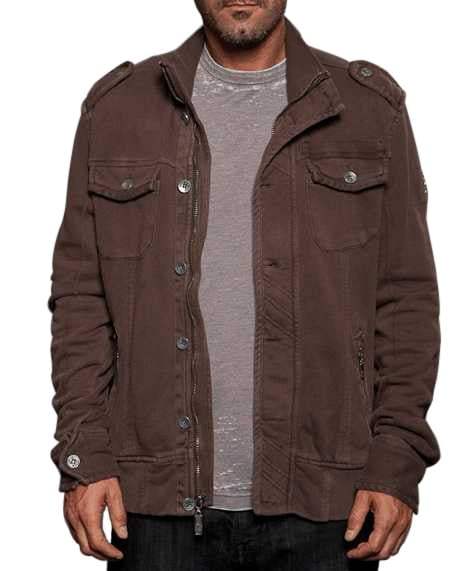 Rebel Spirit Majestic Lion Jacket (Brown) - Rebel Spirit Clothing - Flyclothing LLC
