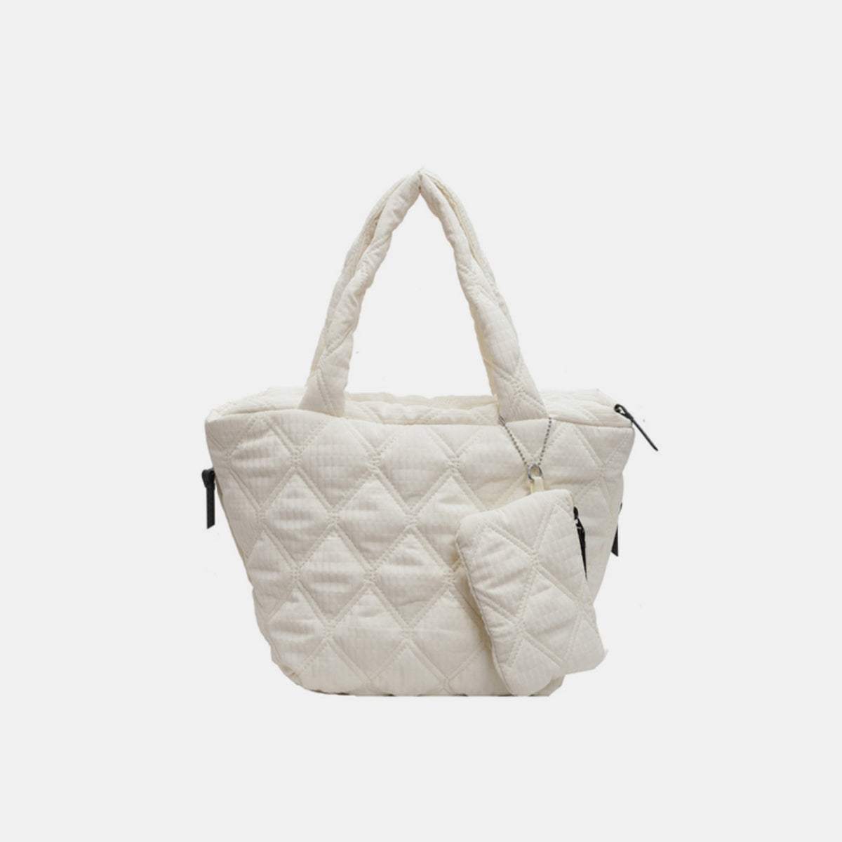 Polyester Medium Tote Bag - Trendsi - Flyclothing LLC
