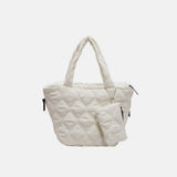 Polyester Medium Tote Bag - Trendsi - Flyclothing LLC