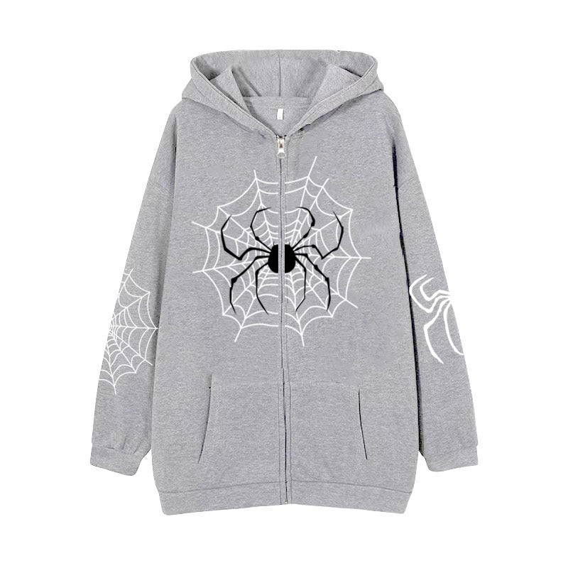Spider Zipper Sweater Halloween Decoration - My Store - Flyclothing LLC