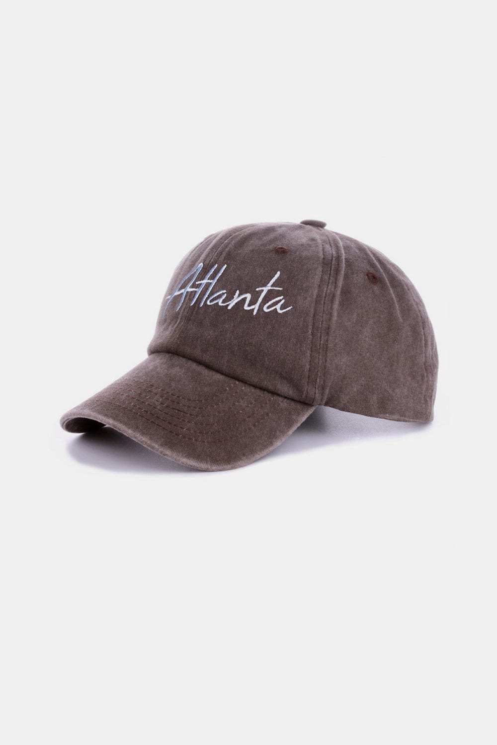 Zenana Washed ATLANTA Embroidered Baseball Cap - Trendsi - Flyclothing LLC