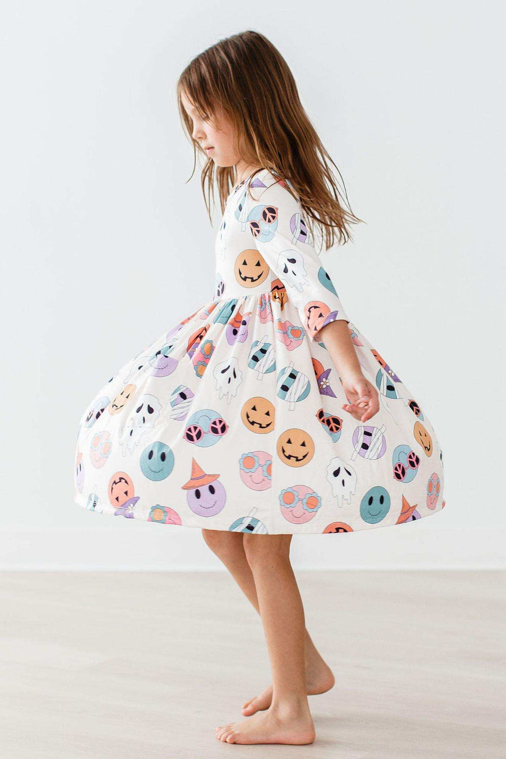 SALE Monster Mash 3/4 Sleeve Pocket Twirl Dress - Mila & Rose ® - Flyclothing LLC