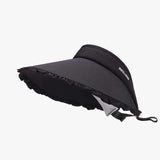 Frill Adjustable Ice Silk Sun Hat - Trendsi - Flyclothing LLC