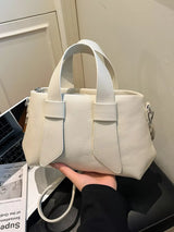 Textured Faux Leather Crossbody Bag - Trendsi - Flyclothing LLC