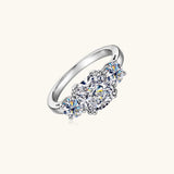 3.5 Carat Moissanite 925 Sterling Silver Ring - Trendsi - Flyclothing LLC