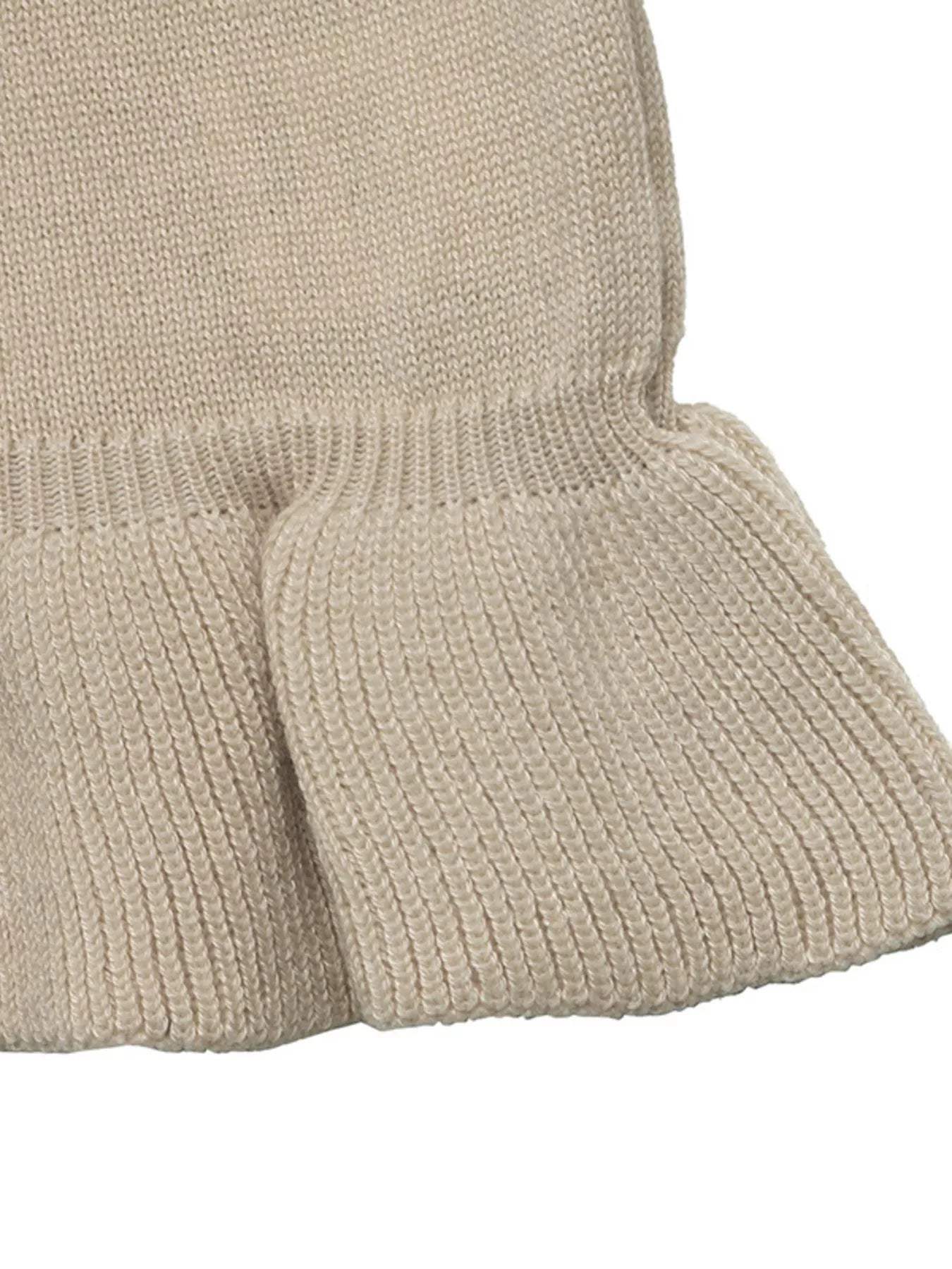 Ruffle Hem Button-Up Cardigan - Trendsi - Flyclothing LLC