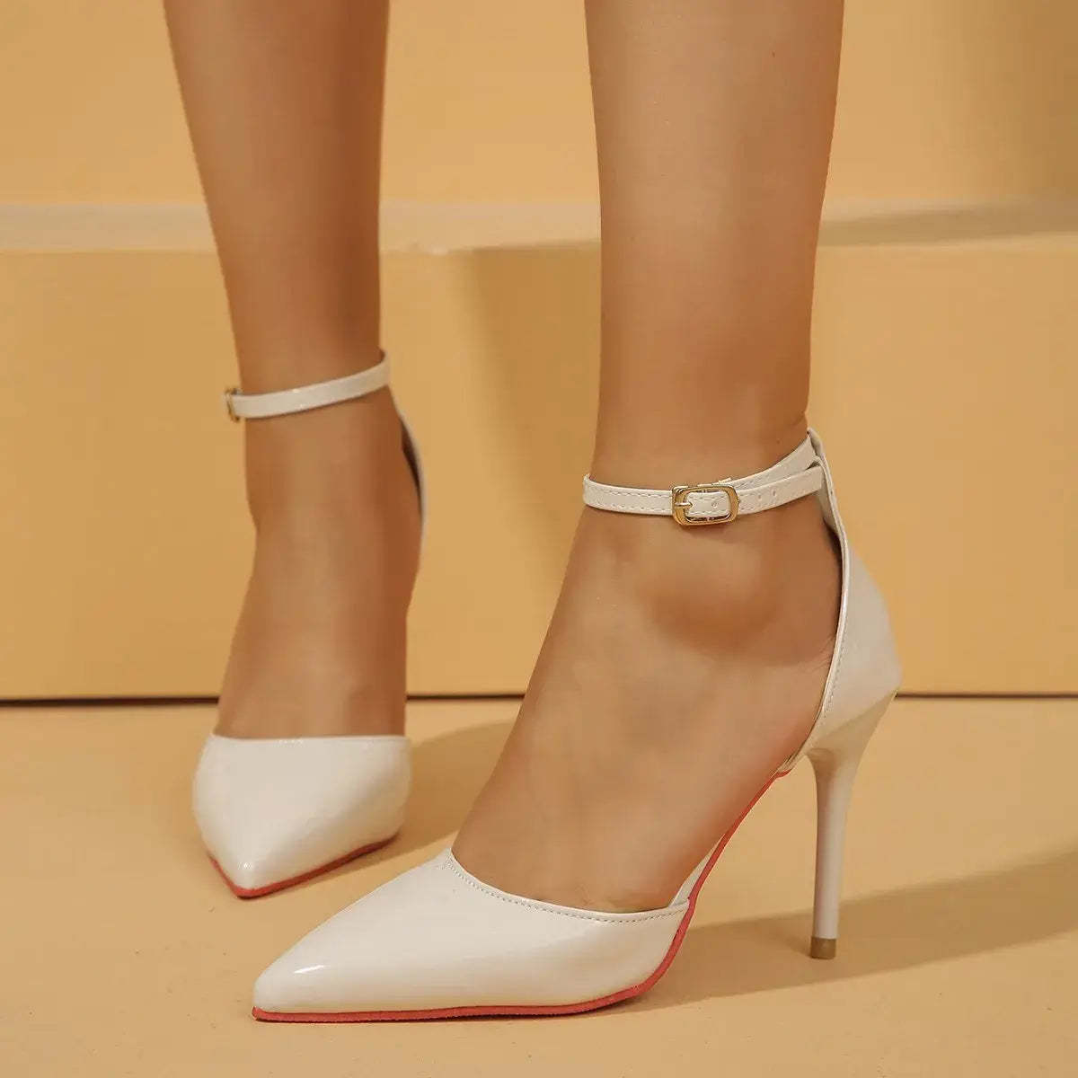 Point Toe Stiletto Pumps - Trendsi - Flyclothing LLC