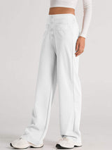High Waist Wide Leg Pants - Trendsi - Flyclothing LLC