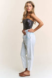 J.NNA Sequin Strapless Bustier Top - Trendsi - Flyclothing LLC