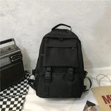 Oxford Cloth Adjustable Straps Backpack Bag - Trendsi