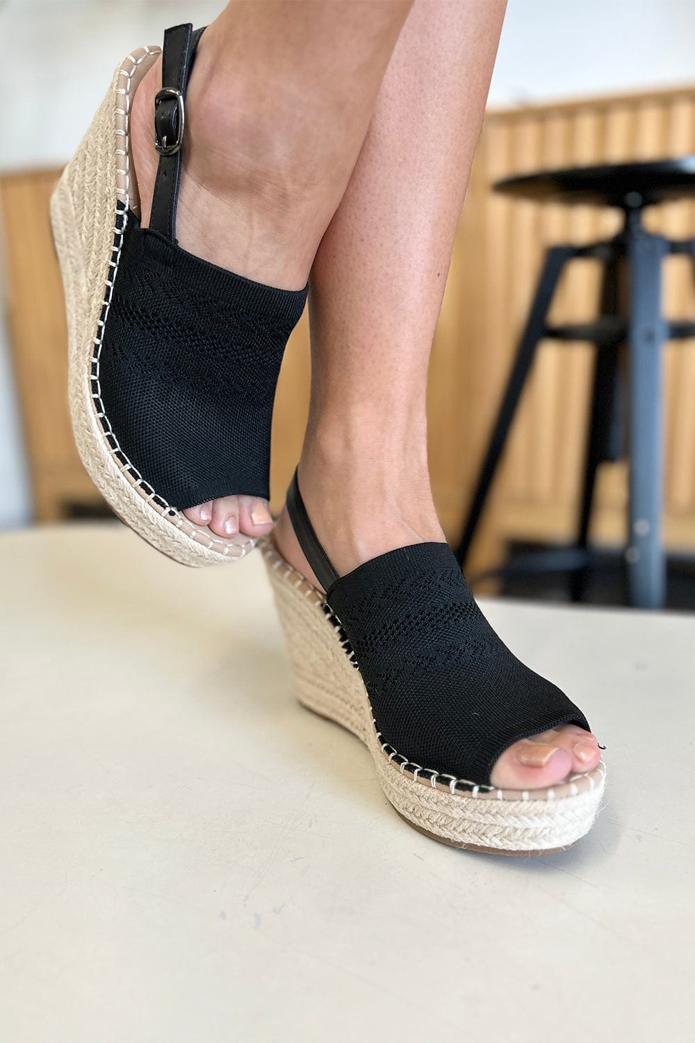 Forever Link Peep Toe High Heel Sandals - Trendsi