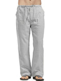 Men's Full Size Drawstring Pants with Pockets Plus Size - Trendsi