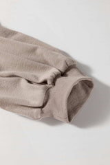 Round Neck Puff Half Sleeve Blouse - Trendsi - Flyclothing LLC