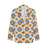 Baha Ranch Colores de Mexico Blue Yellow Mexican Floral Blazer - Baha Ranch Western Wear - Flyclothing LLC