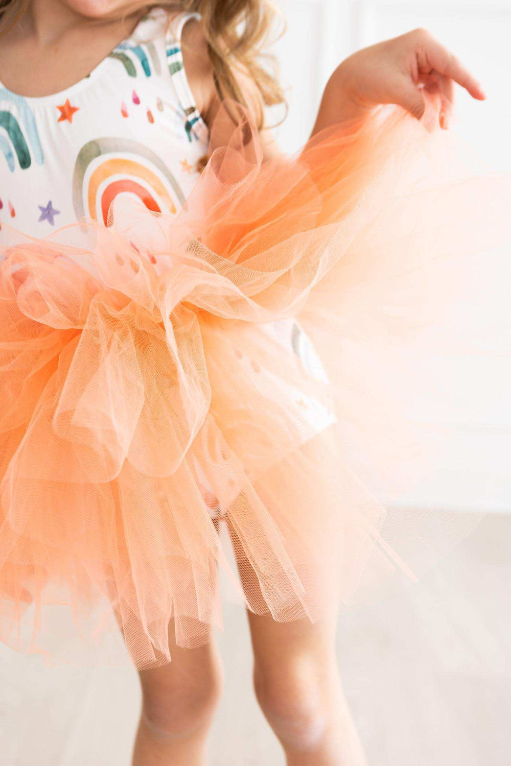 Tonal Rainbow Tank Tutu Leotard - Mila & Rose ® - Flyclothing LLC