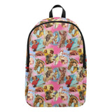 Baha Ranch Vintage Cowgirl Collage Backpack