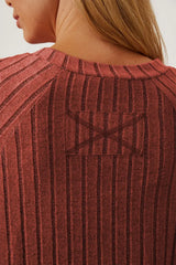 Basic Bae Full Size Ribbed Thumbhole Sleeve T-Shirt - ShopBasicbae - Flyclothing LLC
