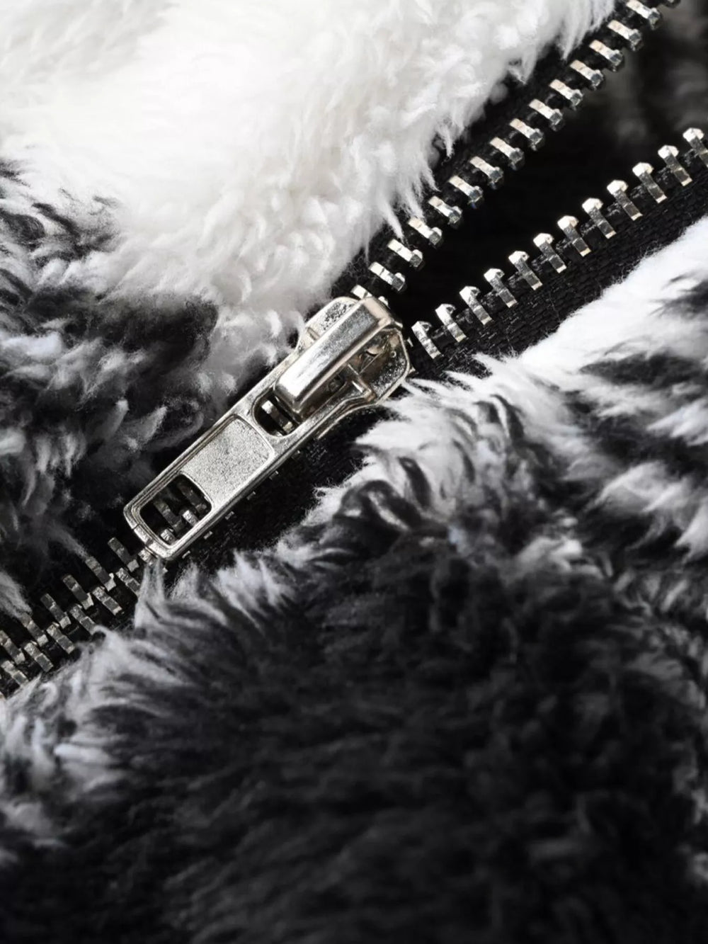 Plus Size Cozy Plaid Fleece Vest Coat - Trendsi - Flyclothing LLC