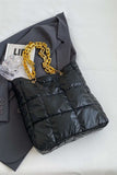 Bubble Texture Chain Handbag - Trendsi - Flyclothing LLC