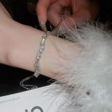 Copper Zircon Bracelet - Trendsi