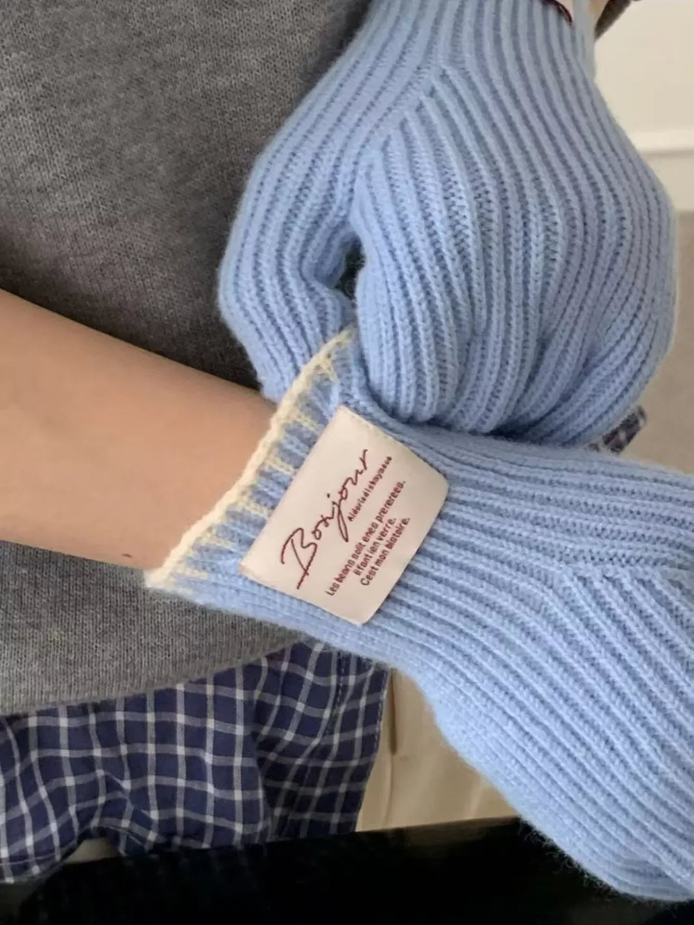 Ribbed Knit Gloves - Trendsi - Flyclothing LLC