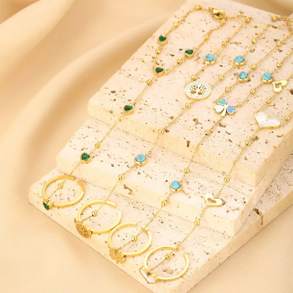 18K Gold-Plated Chain Bracelet - Trendsi - Flyclothing LLC