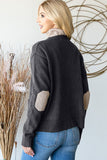 Heimish Full Size Long Sleeve V Neck Button Down Cardigan - Trendsi