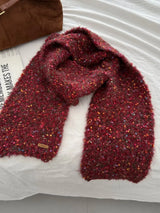 Cozy Knitted Multicolor Speckled Scarf - Trendsi - Flyclothing LLC