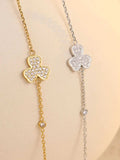 Stainless Steel Zircon Bracelet - Trendsi - Flyclothing LLC