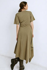RIGHT ON CUE KNIT MIDI DRESS - Flying Tomato - Flyclothing LLC