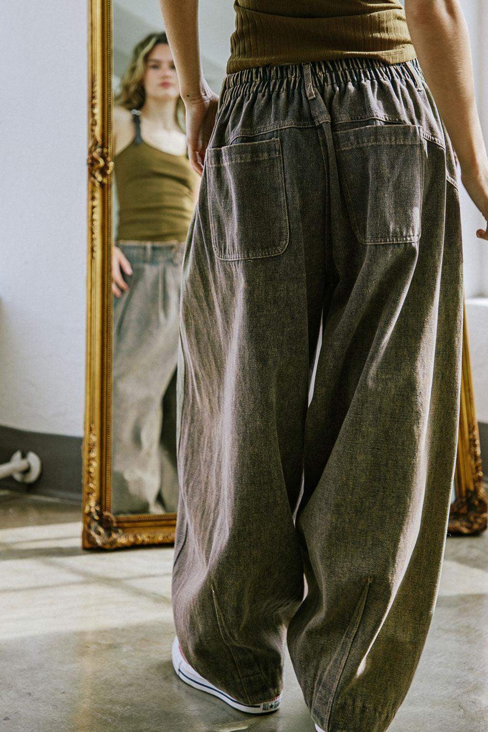 STUCK IN YOUR WAYS DENIM PANTS - Flying Tomato - Flyclothing LLC